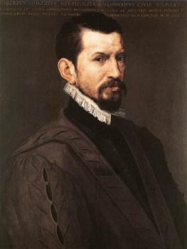 Anthonis Mor Van Dashorst : Portrait of Hubert Goltzius